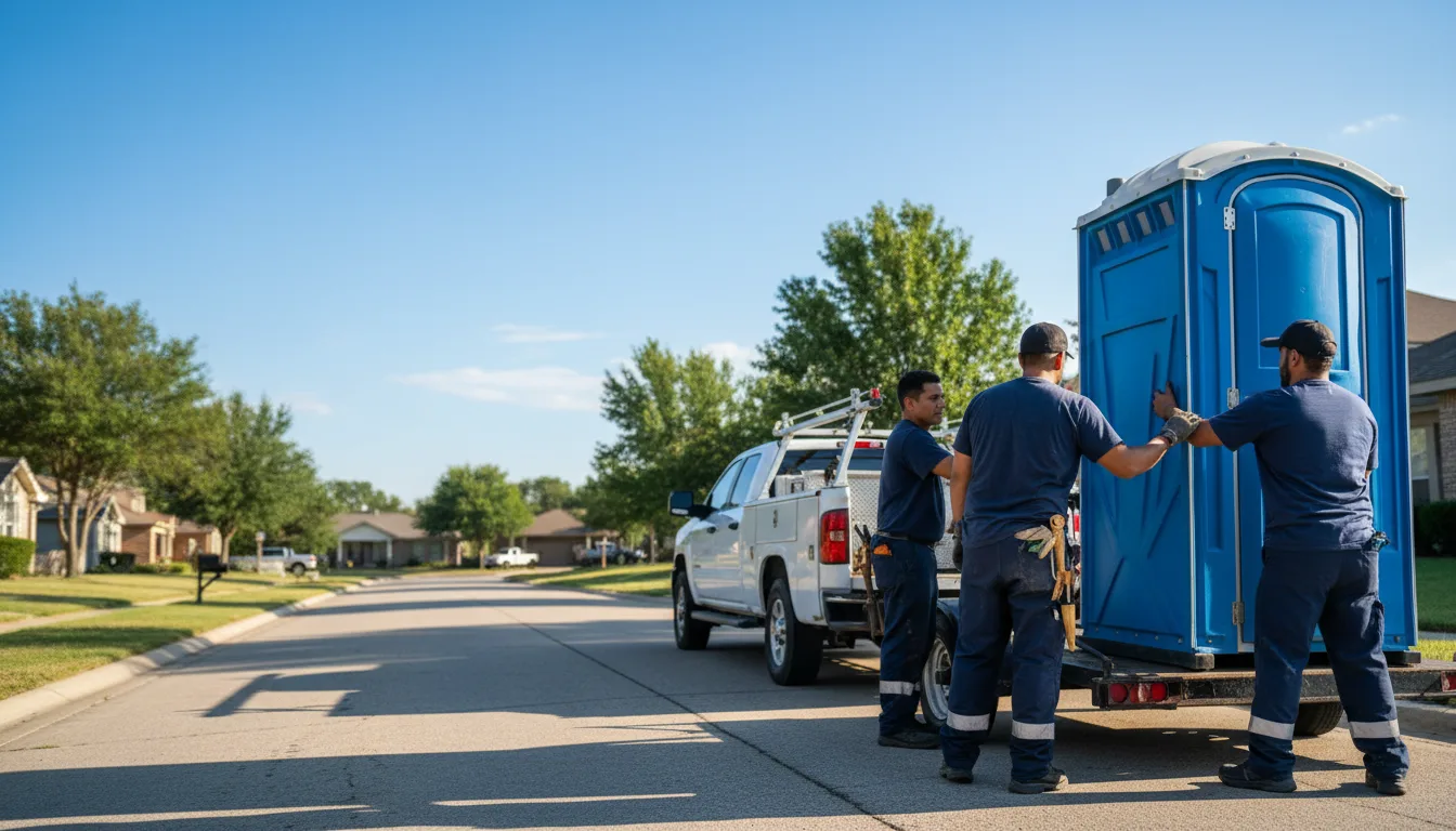 Portable Toilet Rental in Denton, MD near me